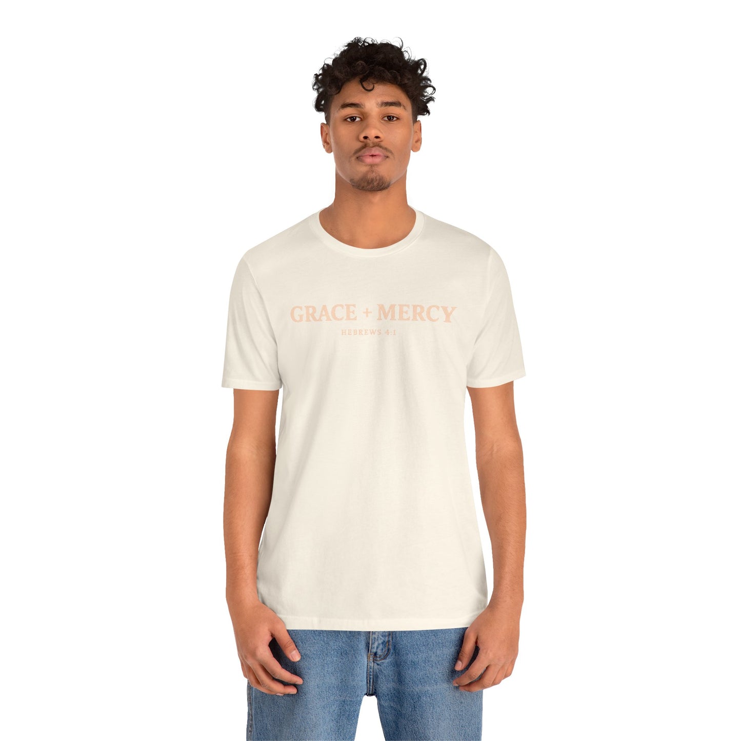 Grace + Mercy Graphic T-Shirt — Faith-Inspired Christian Tee