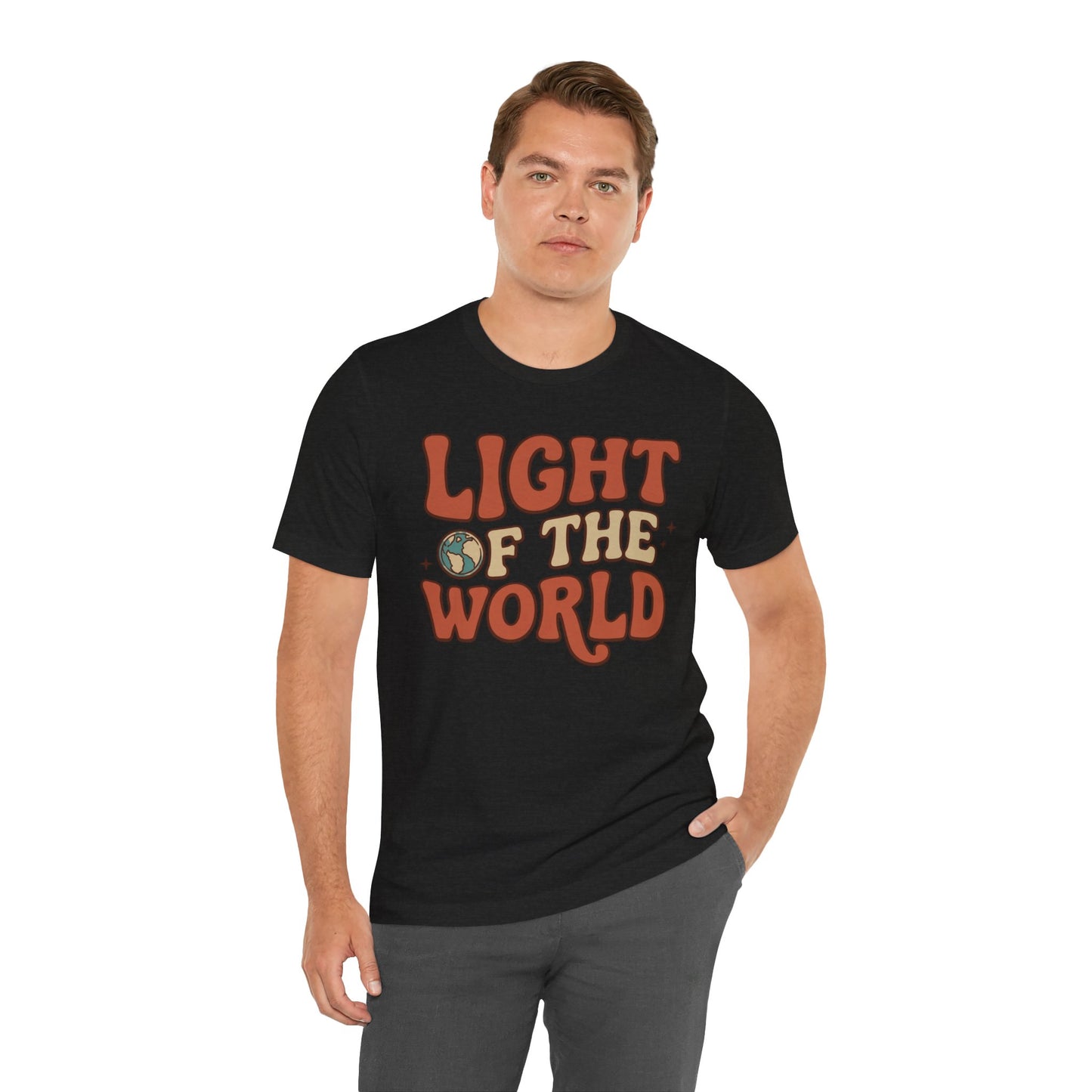 Light of the World T-Shirt — Inspirational Christian Tee