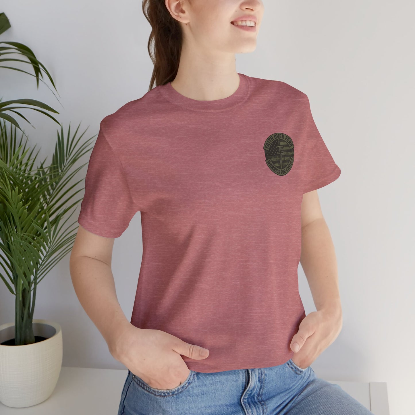 Faith Over Fear "Warrior for Christ" T-Shirt