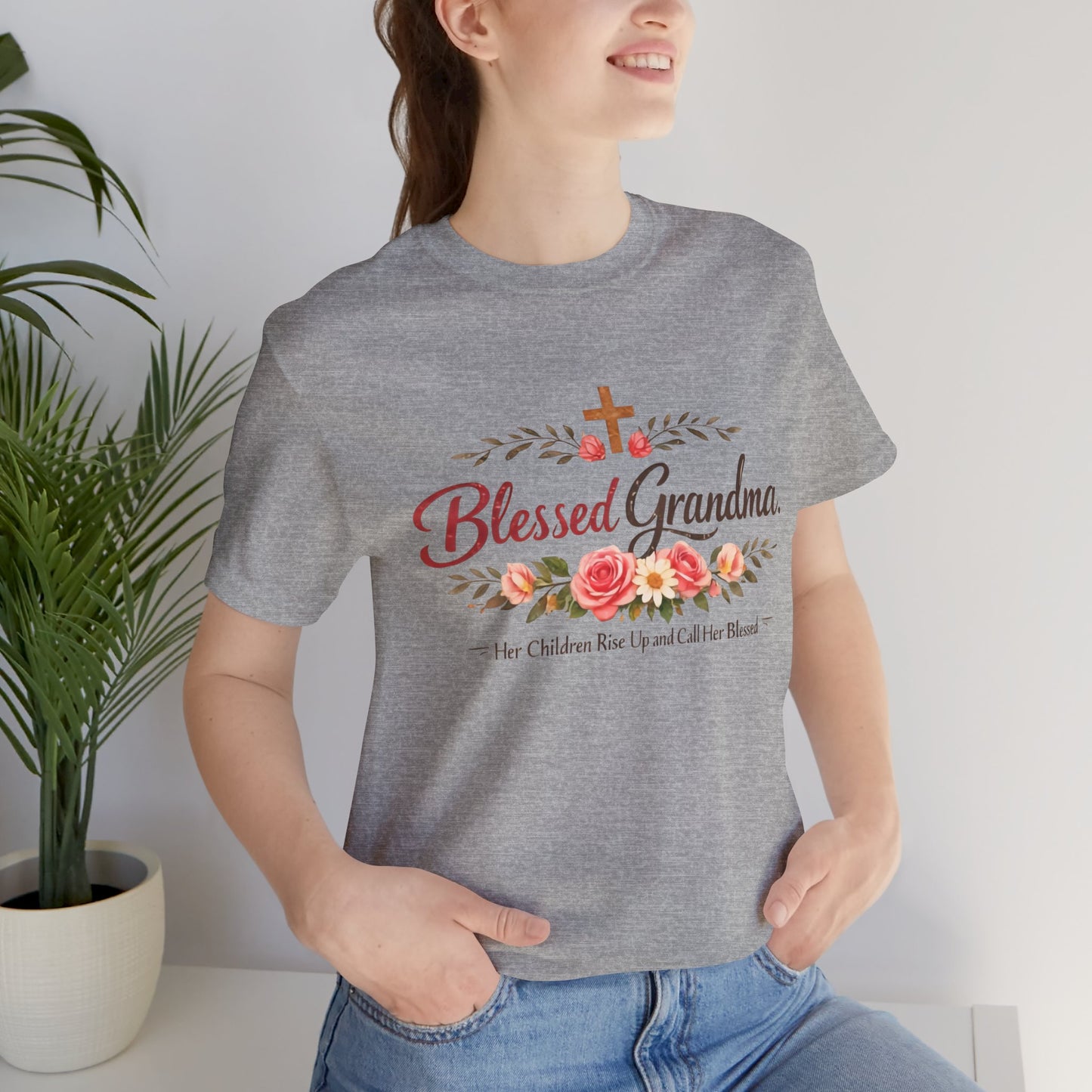 Blessed Grandma Floral Tee