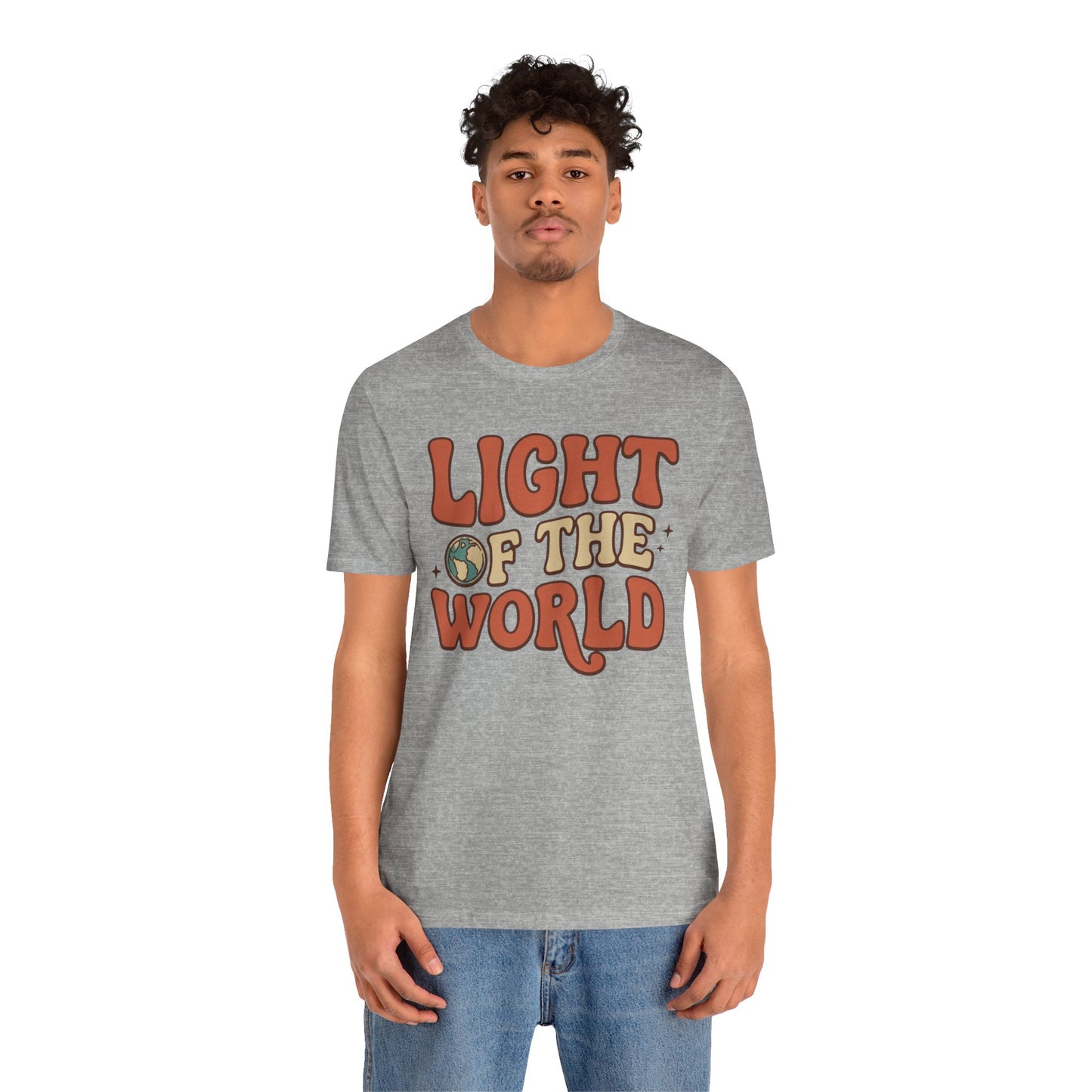 Light of the World T-Shirt — Inspirational Christian Tee