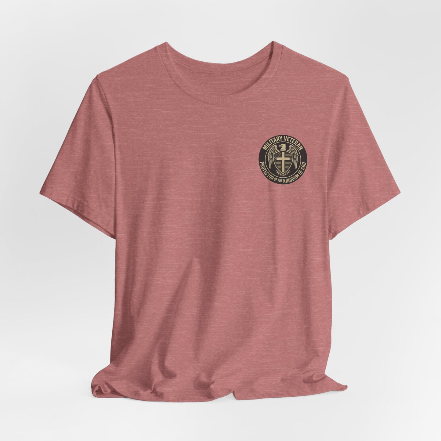Veteran Protector Tee — "Military Veteran Protector of the Kingdom of God"