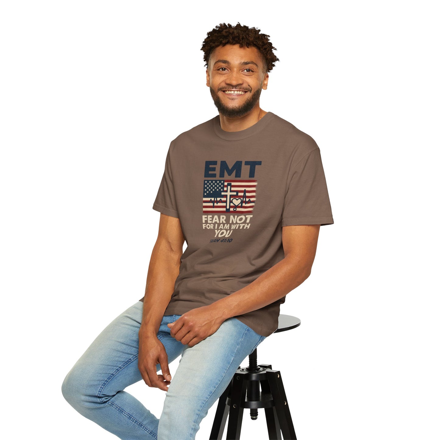 EMT "Fear Not For I Am With You" T-Shirt