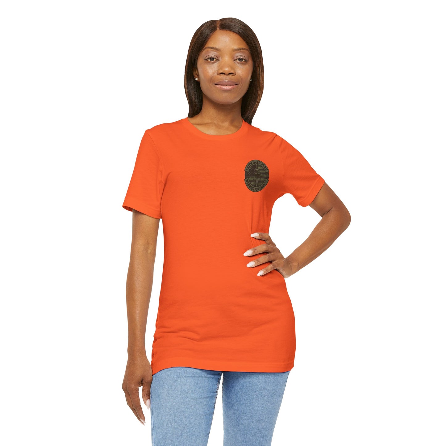 Faith Over Fear "Warrior for Christ" T-Shirt