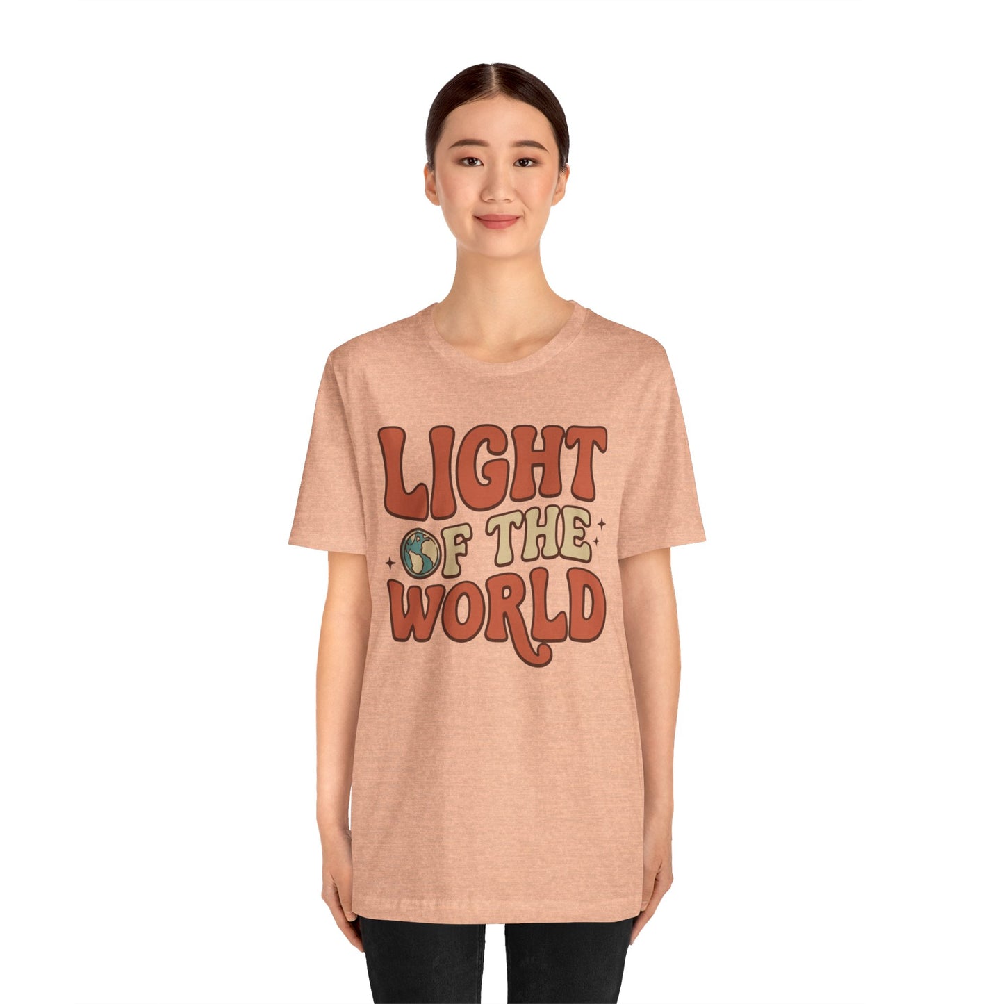 Light of the World T-Shirt — Inspirational Christian Tee