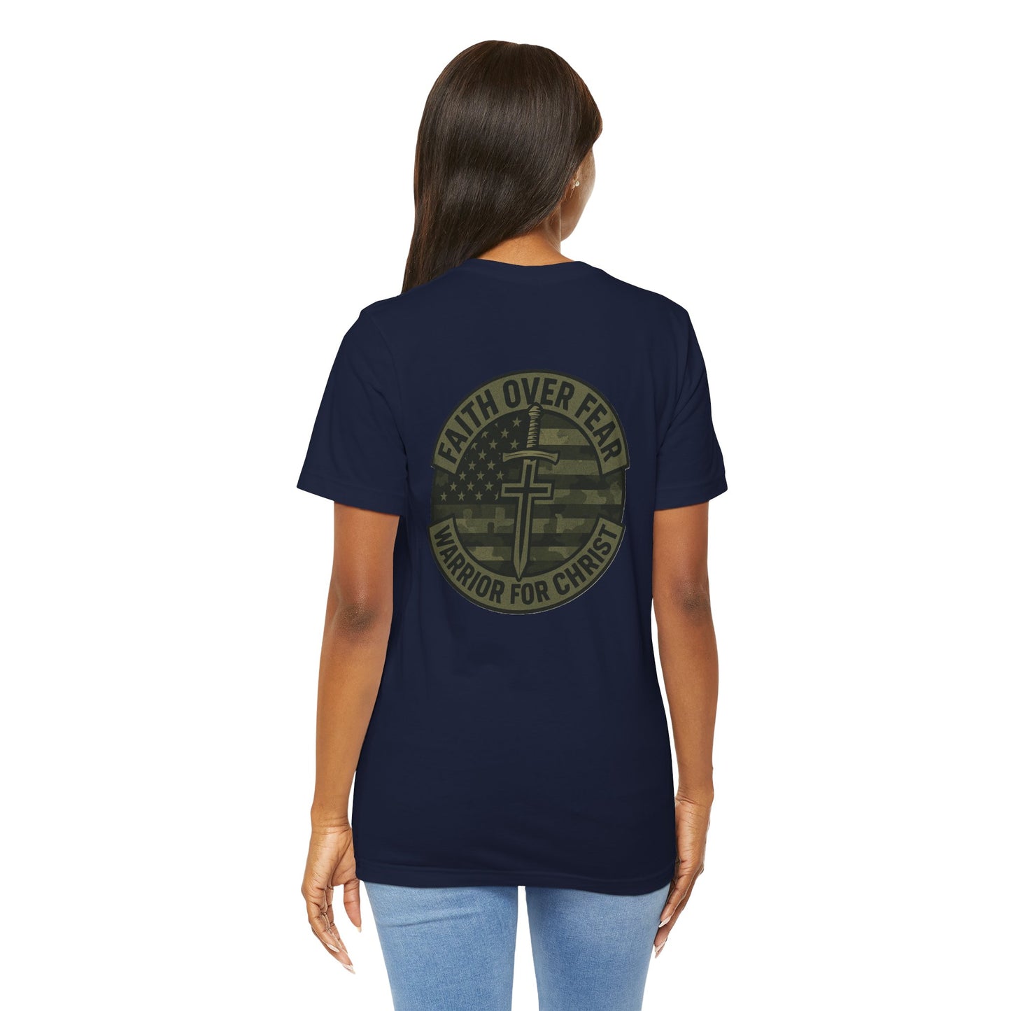 Faith Over Fear "Warrior for Christ" T-Shirt