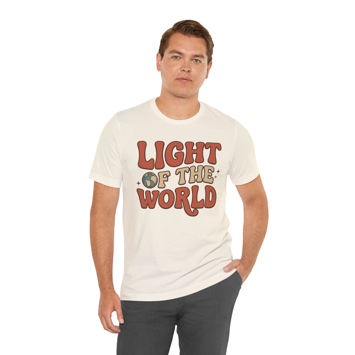 Light of the World T-Shirt — Inspirational Christian Tee