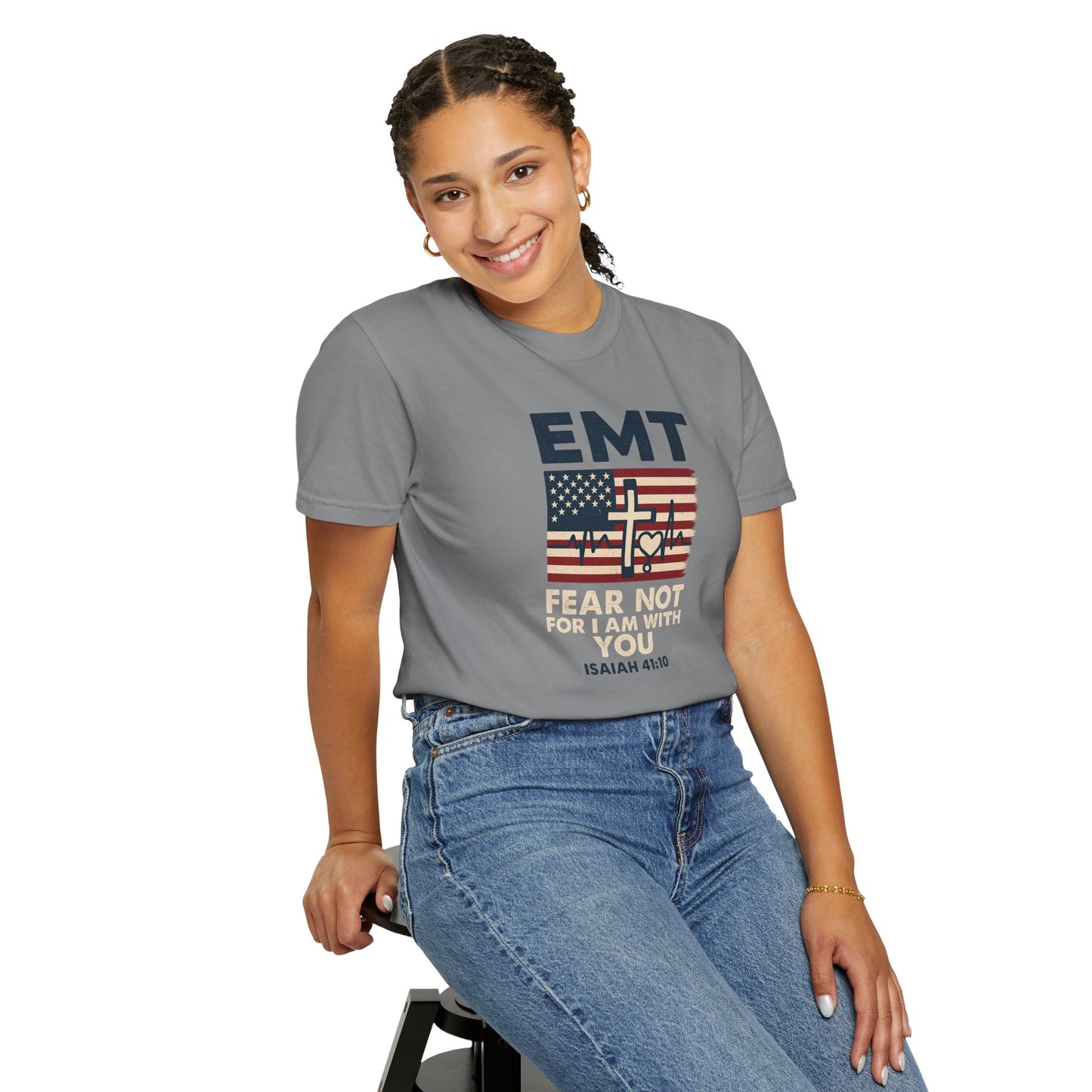 EMT "Fear Not For I Am With You" T-Shirt