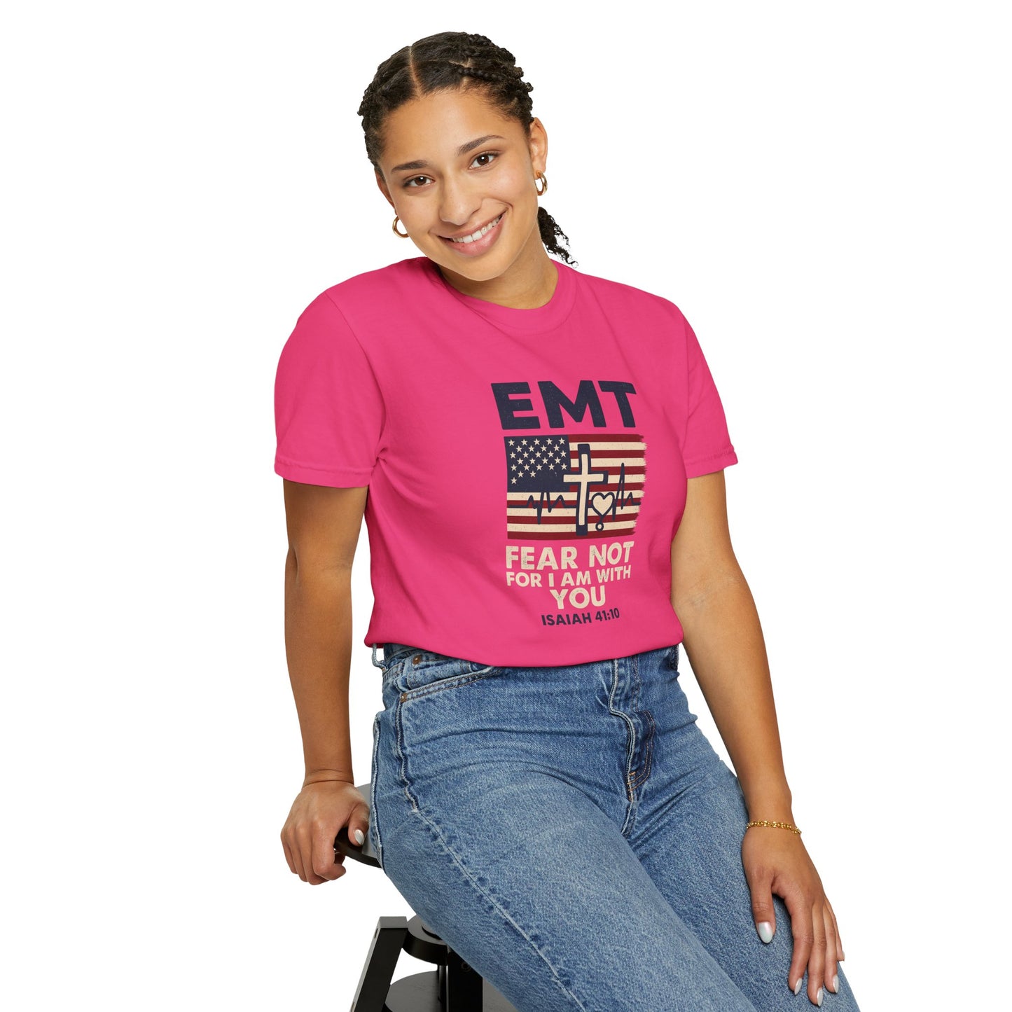 EMT "Fear Not For I Am With You" T-Shirt