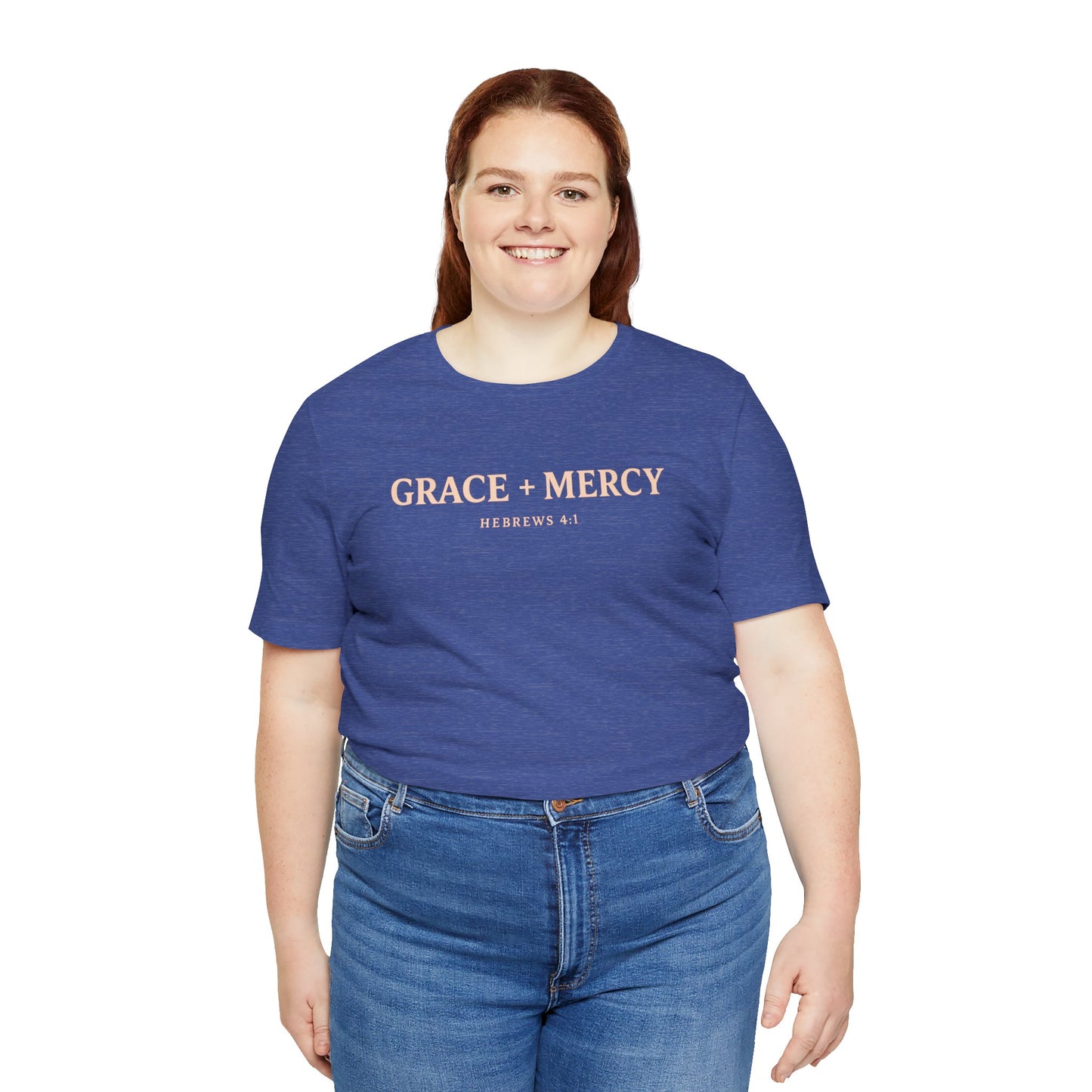 Grace + Mercy Graphic T-Shirt — Faith-Inspired Christian Tee