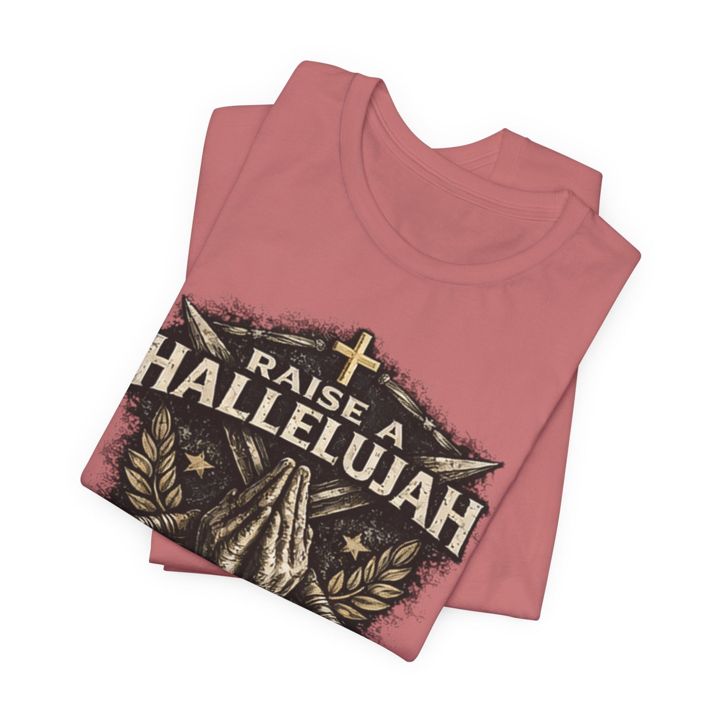 Christian T-Shirt “Raise a Hallelujah — In the Presence of My Enemies” Prayer Tee