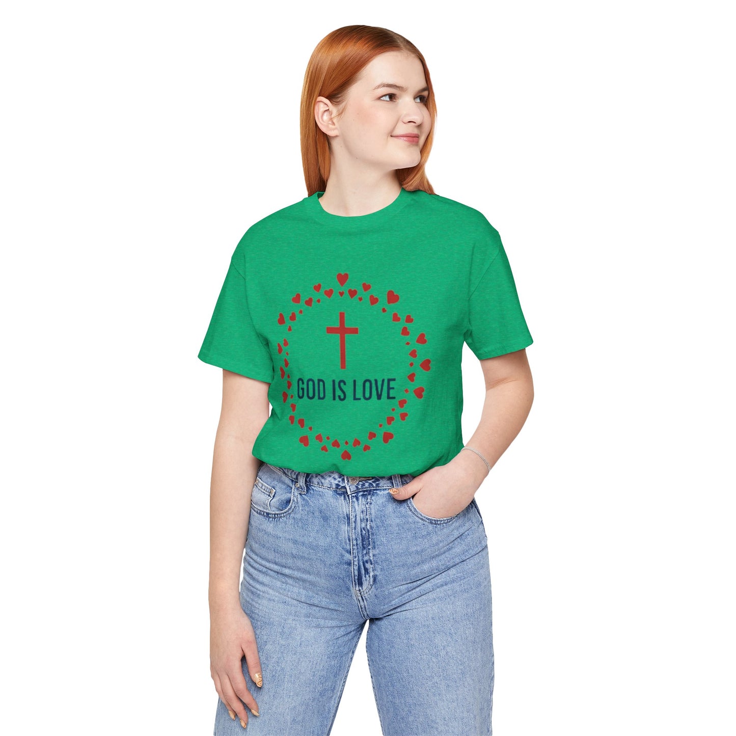 GOD IS LOVE Christian T‑Shirt — Inspirational Faith Tee