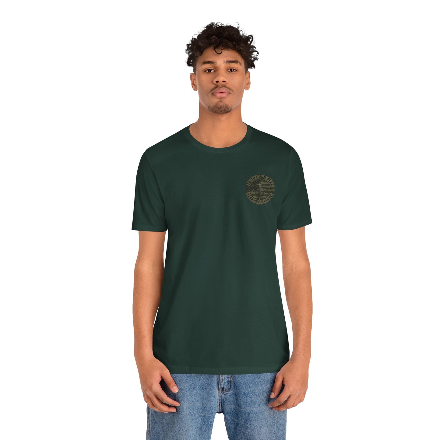 Faith Over Fear "Warrior for Christ" T-Shirt