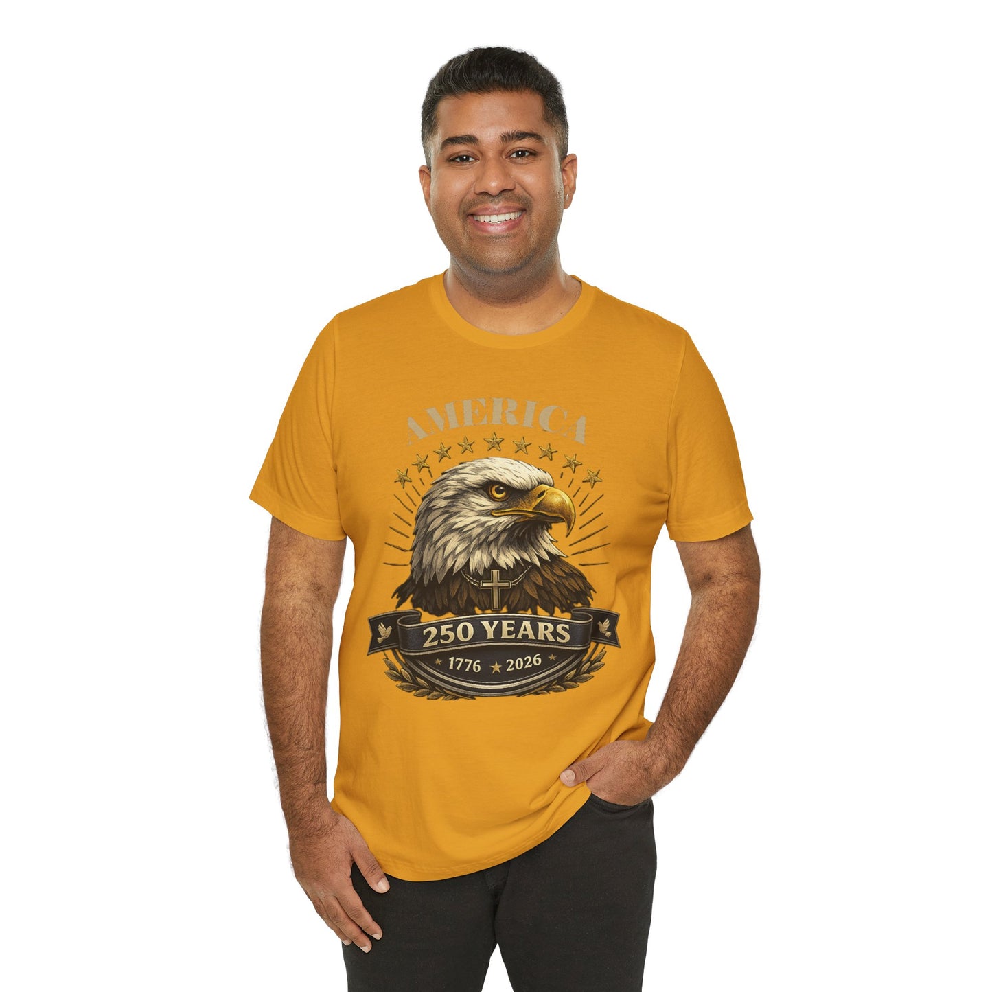 America 250th Anniversary Eagle T-Shirt — 1776–2026 Patriotic Tee
