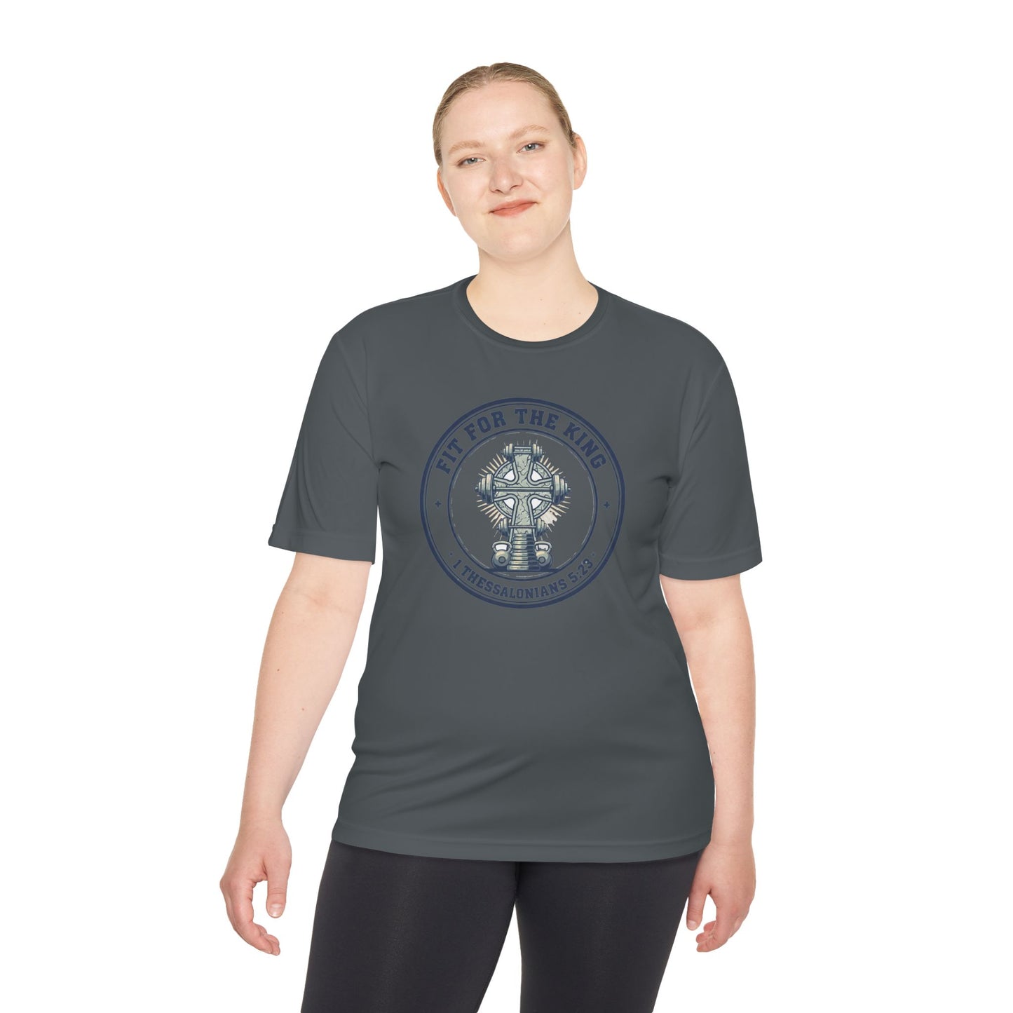 Philippians 4:13 'Strength in Christ' Workout Tee — I Can Do All Things