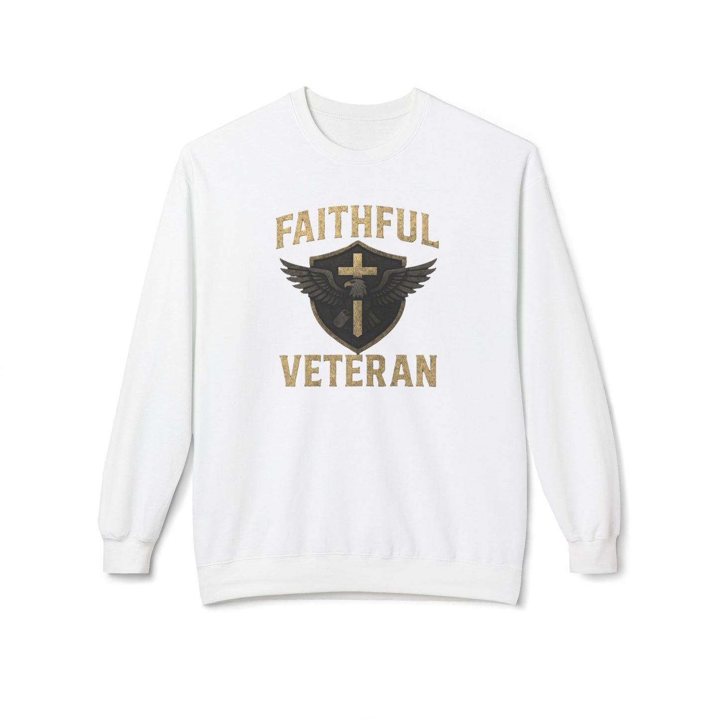 Faithful Veteran Crewneck Sweatshirt Design