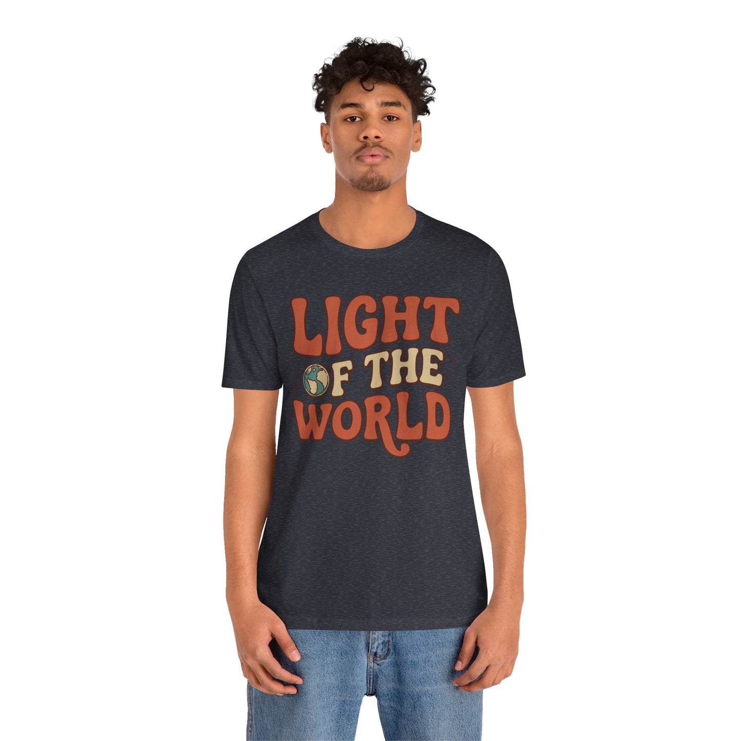 Light of the World T-Shirt — Inspirational Christian Tee