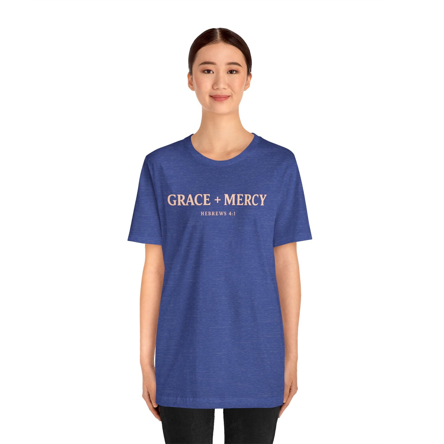 Grace + Mercy Graphic T-Shirt — Faith-Inspired Christian Tee