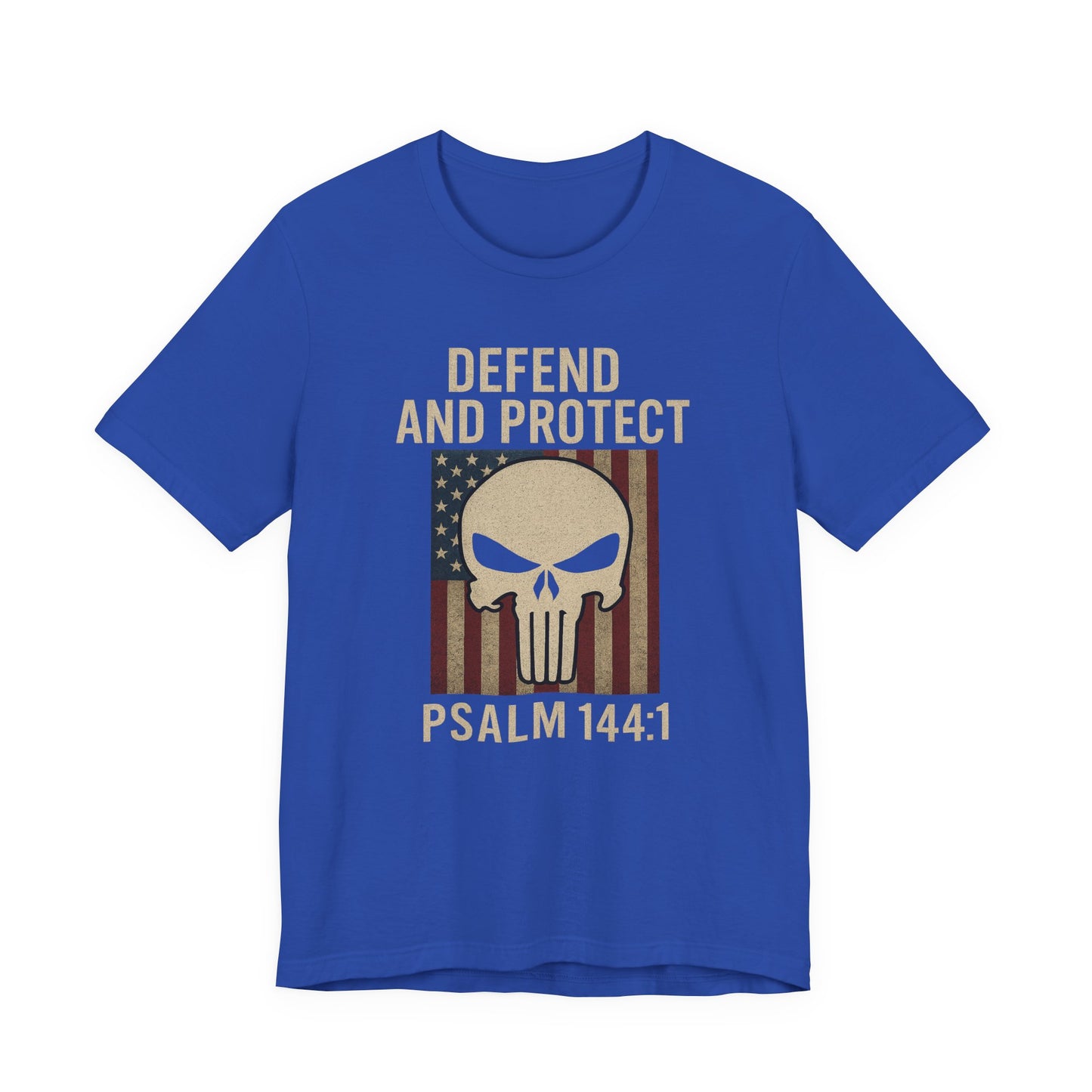 Defend and Protect Bible Verse Psalm 144:1 T-Shirt