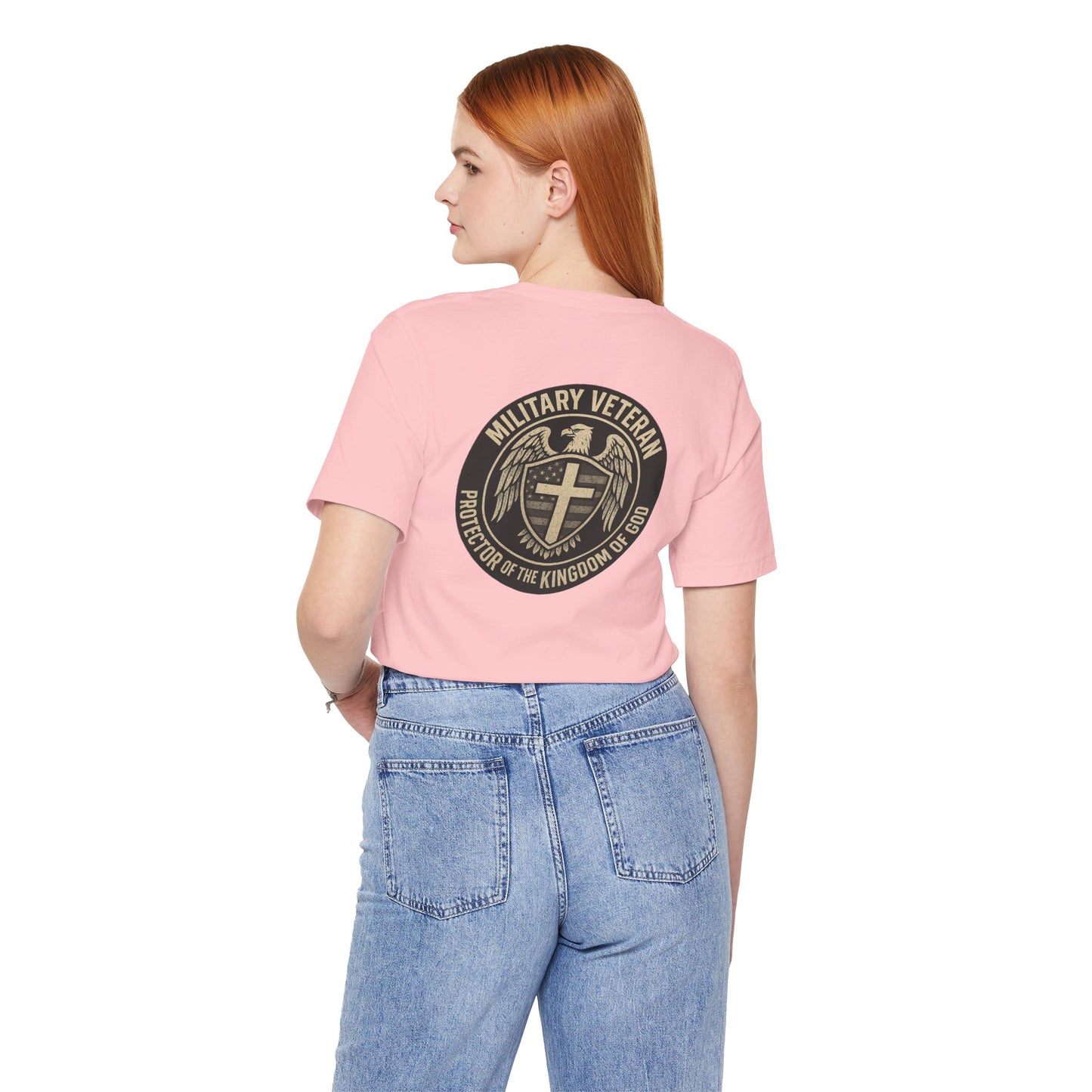 Veteran Protector Tee — "Military Veteran Protector of the Kingdom of God"