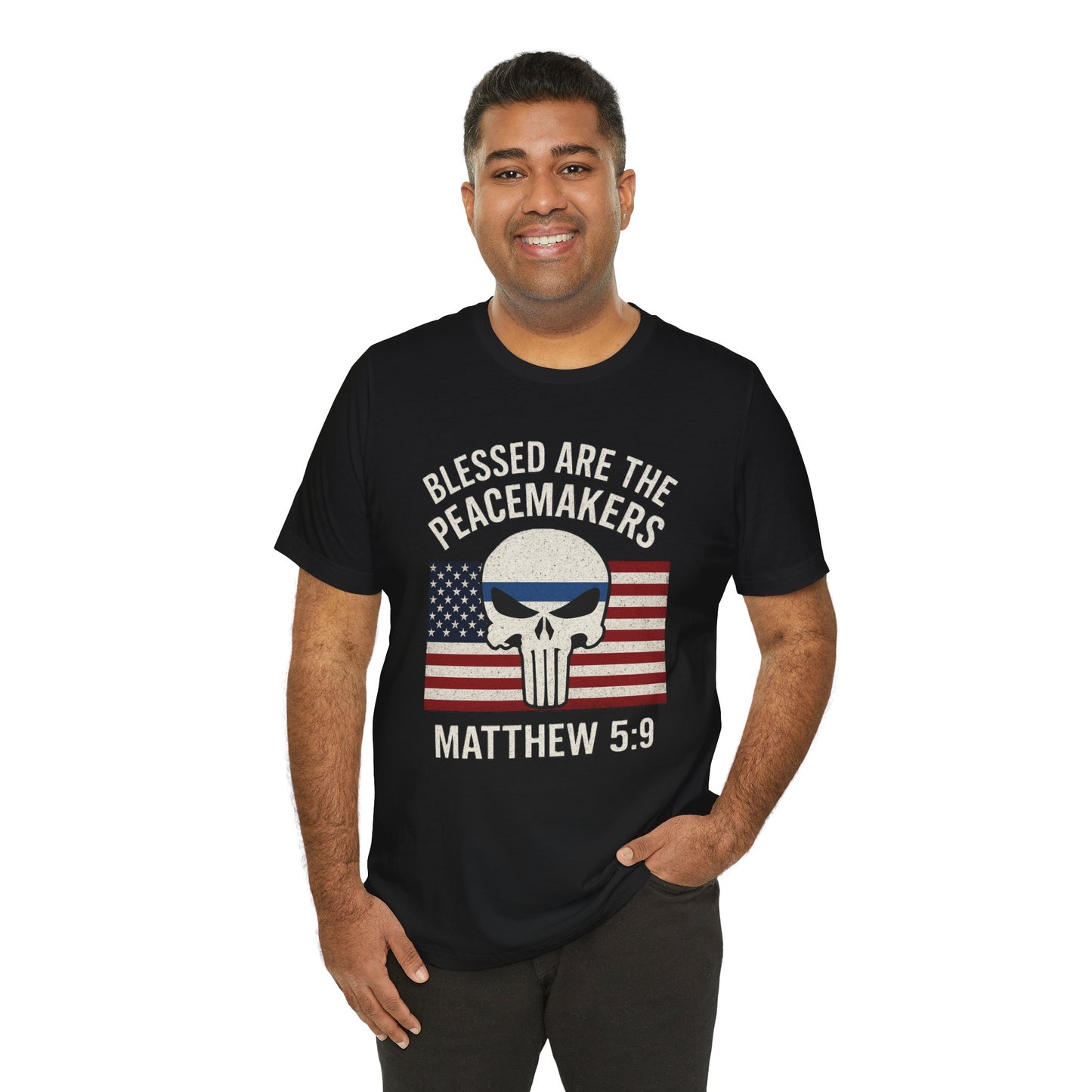 Matthew 5:9 "Blessed Are the Peacemakers" T-Shirt