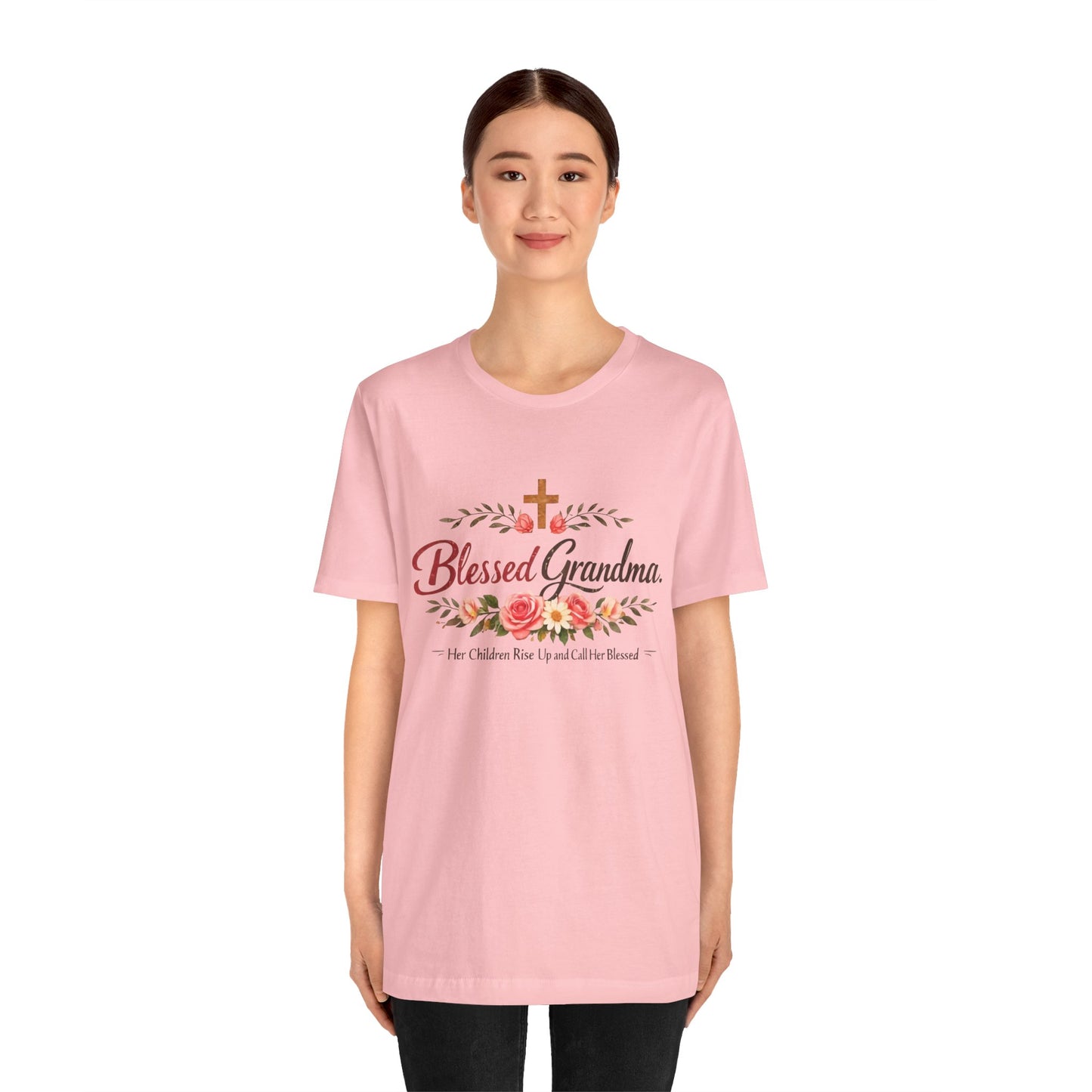 Blessed Grandma Floral Tee
