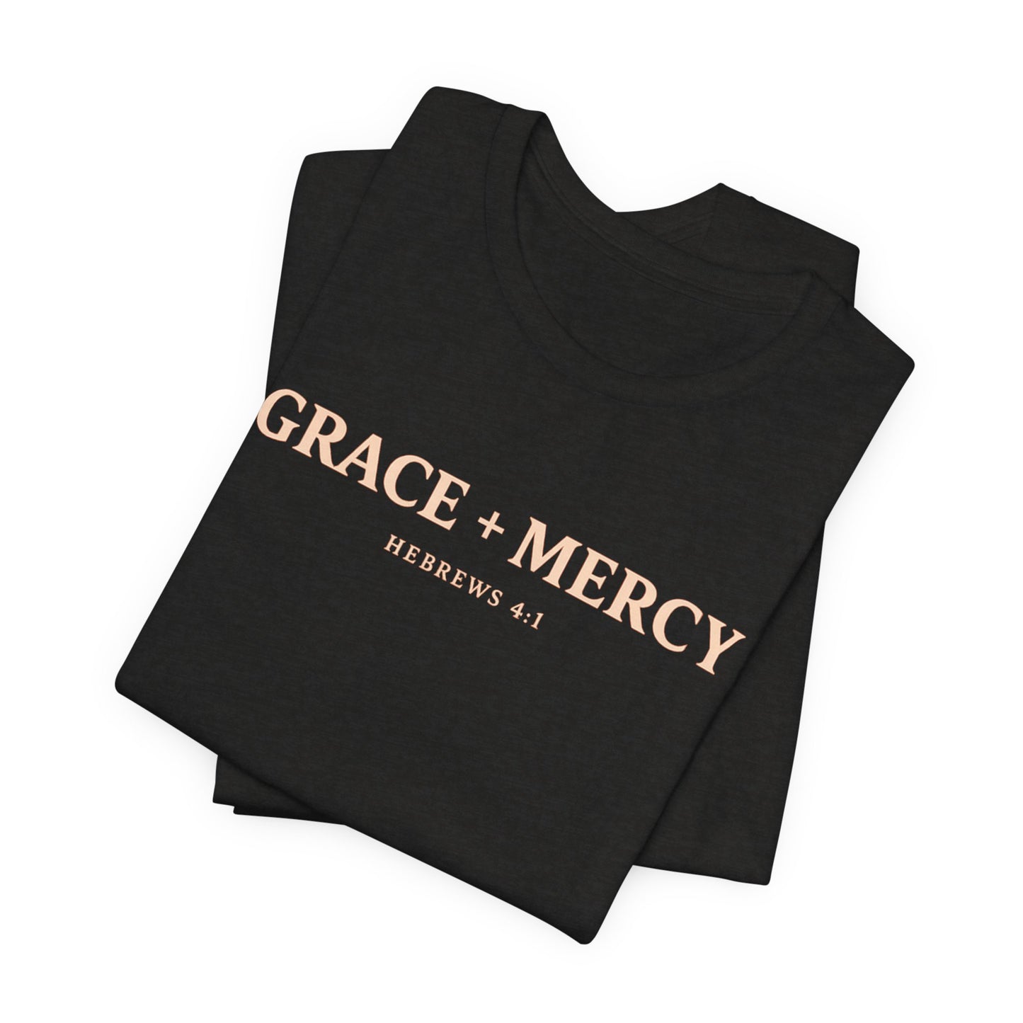 Grace + Mercy Graphic T-Shirt — Faith-Inspired Christian Tee