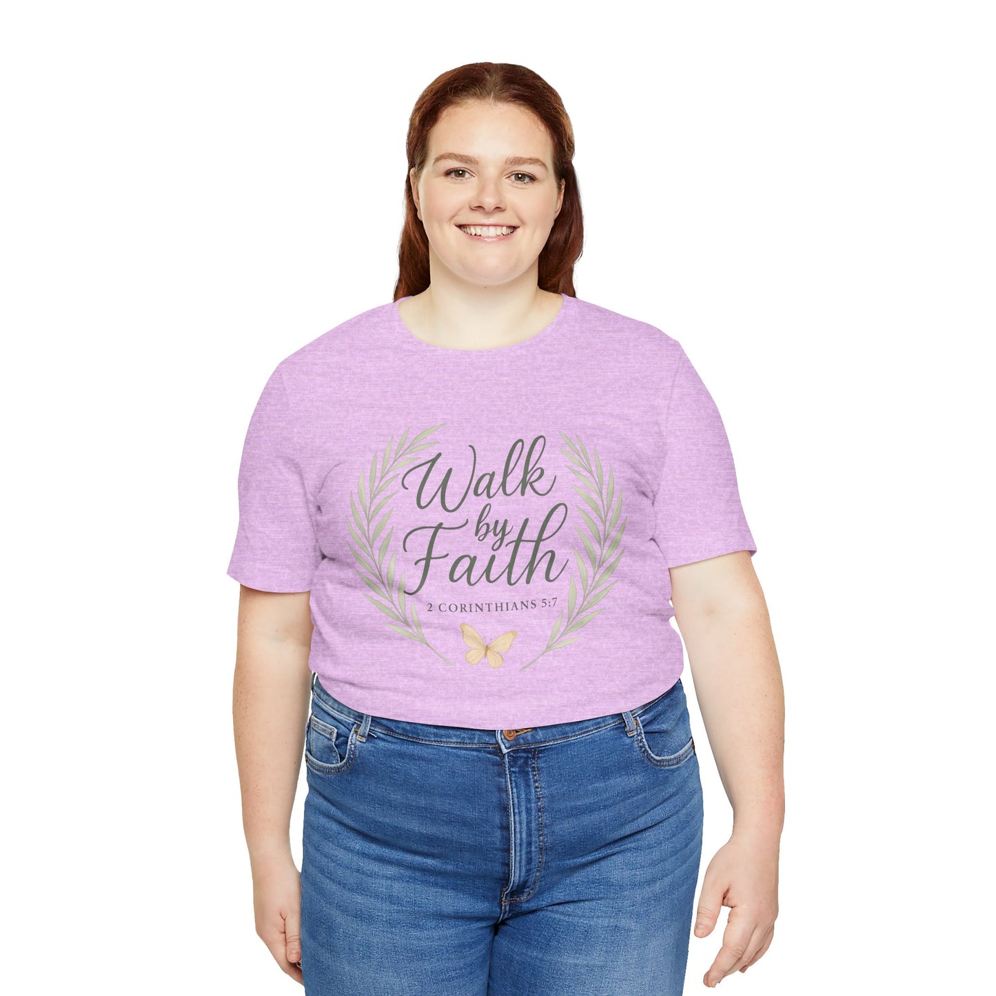 Walk by Faith T-Shirt — Inspirational Christian Tee (2 Corinthians)