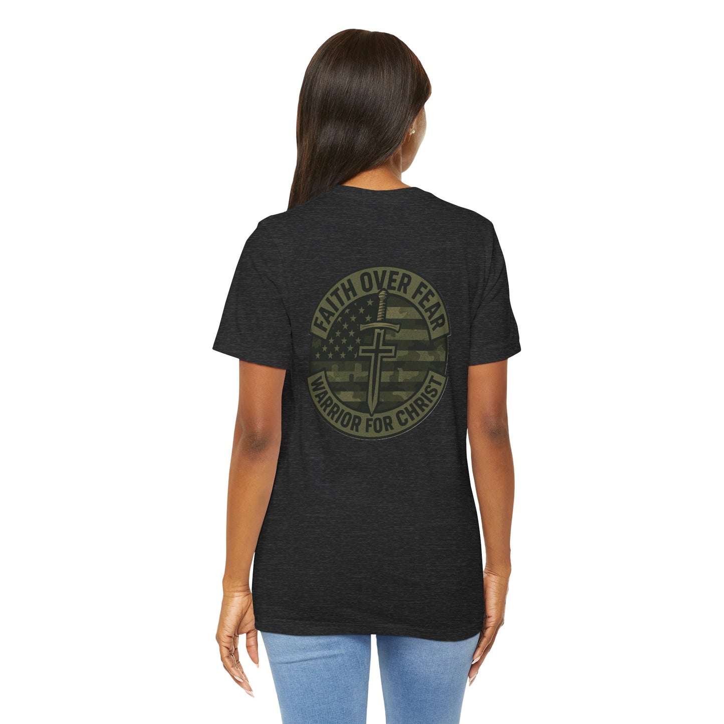 Faith Over Fear "Warrior for Christ" T-Shirt