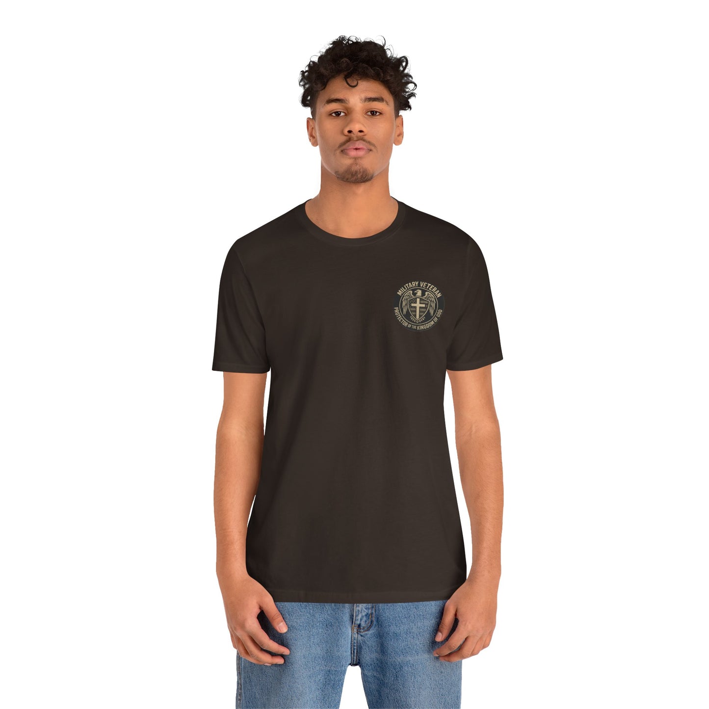 Veteran Protector Tee — "Military Veteran Protector of the Kingdom of God"