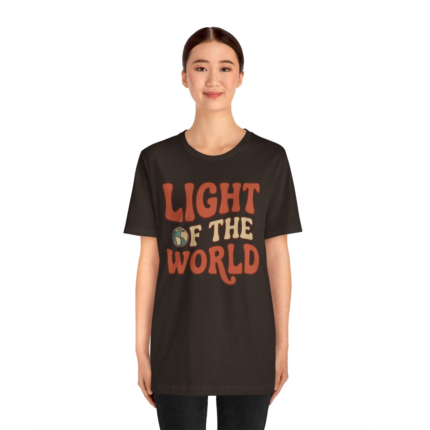 Light of the World T-Shirt — Inspirational Christian Tee