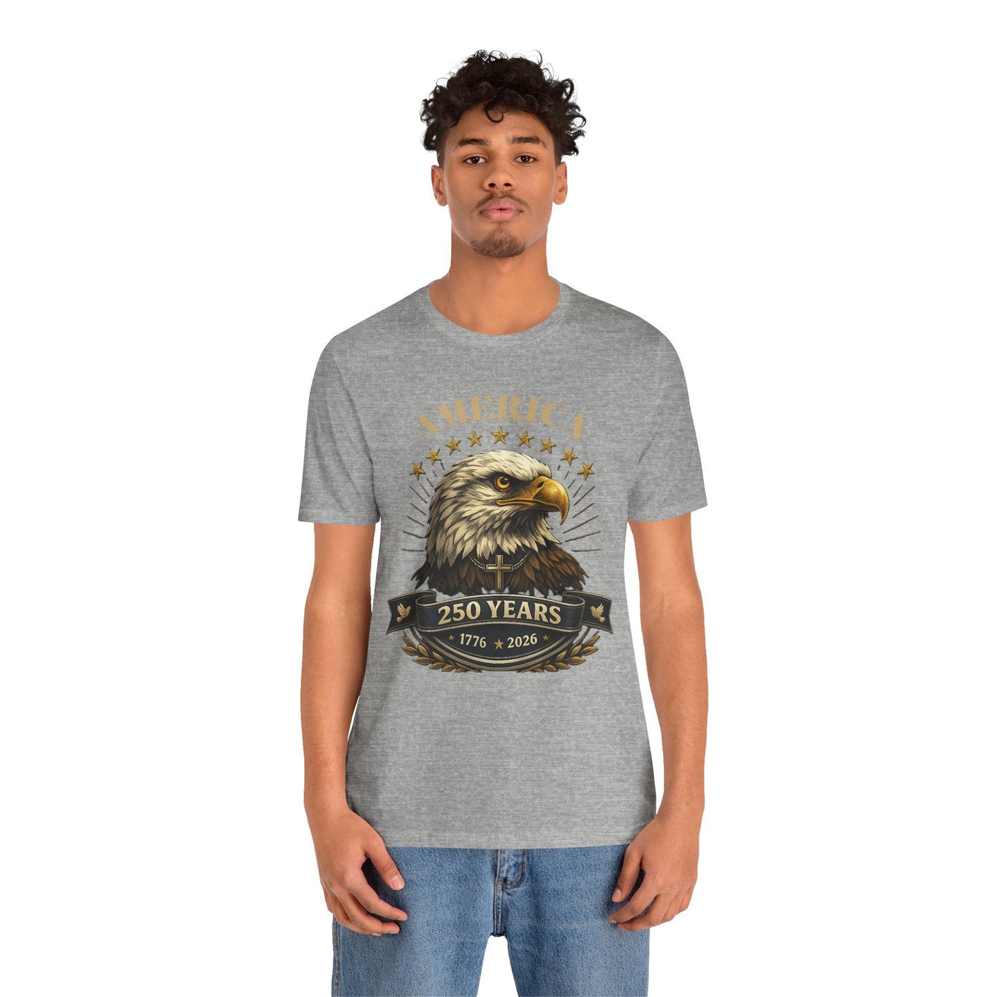 America 250th Anniversary Eagle T-Shirt — 1776–2026 Patriotic Tee