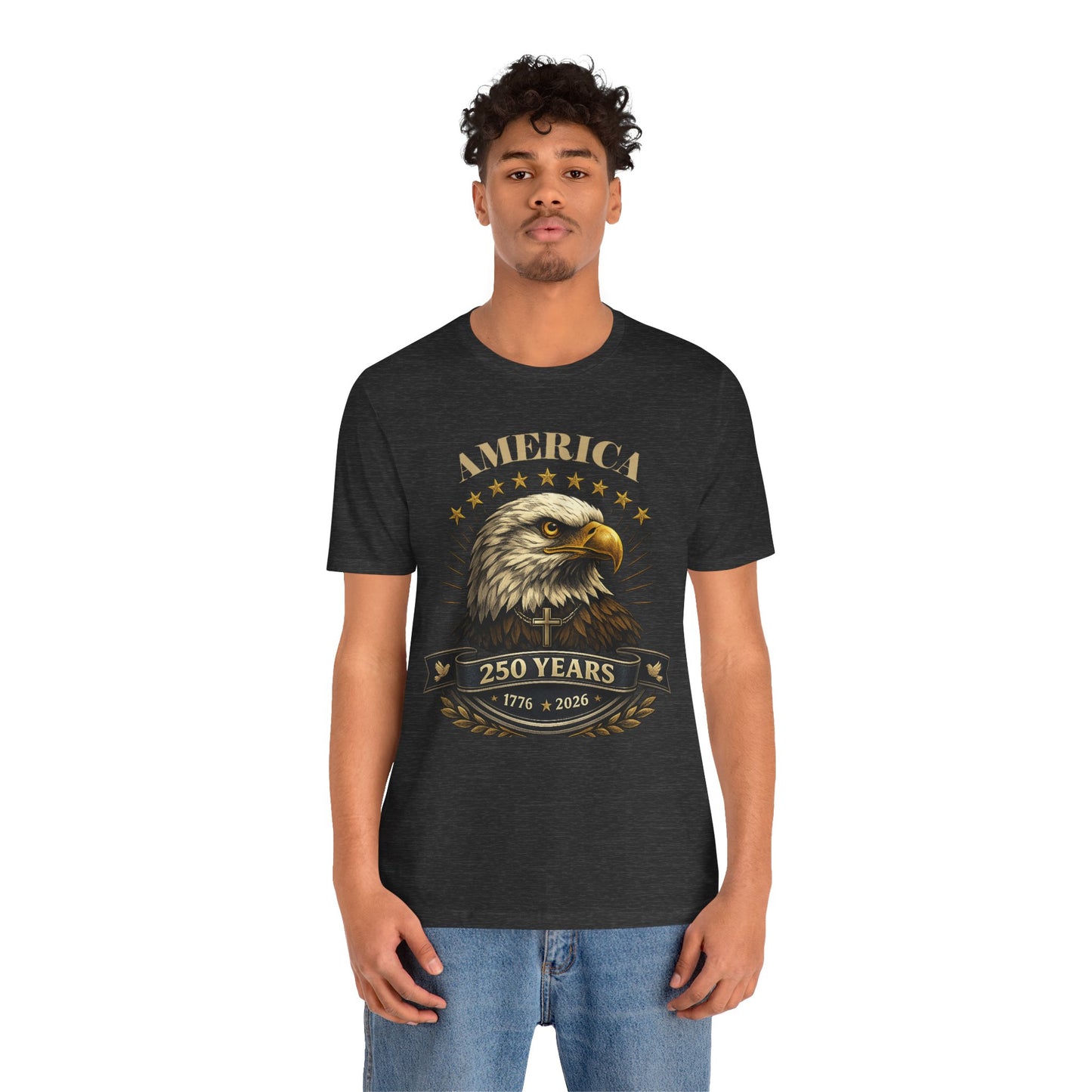 America 250th Anniversary Eagle T-Shirt — 1776–2026 Patriotic Tee