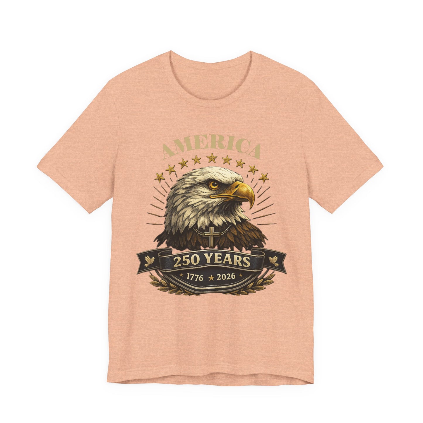 America 250th Anniversary Eagle T-Shirt — 1776–2026 Patriotic Tee