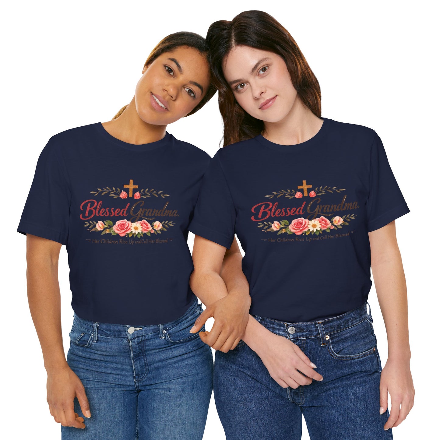 Blessed Grandma Floral Tee