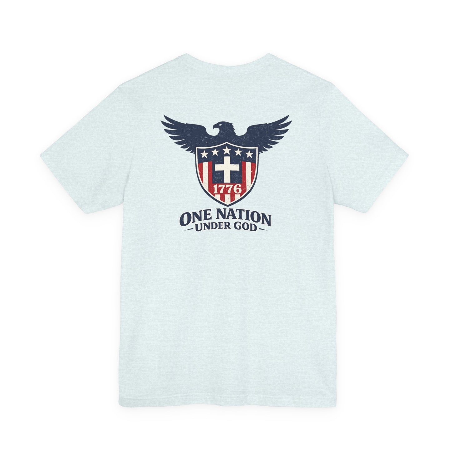 Patriotic Eagle 1776 T-Shirt — One Nation Under God Tee