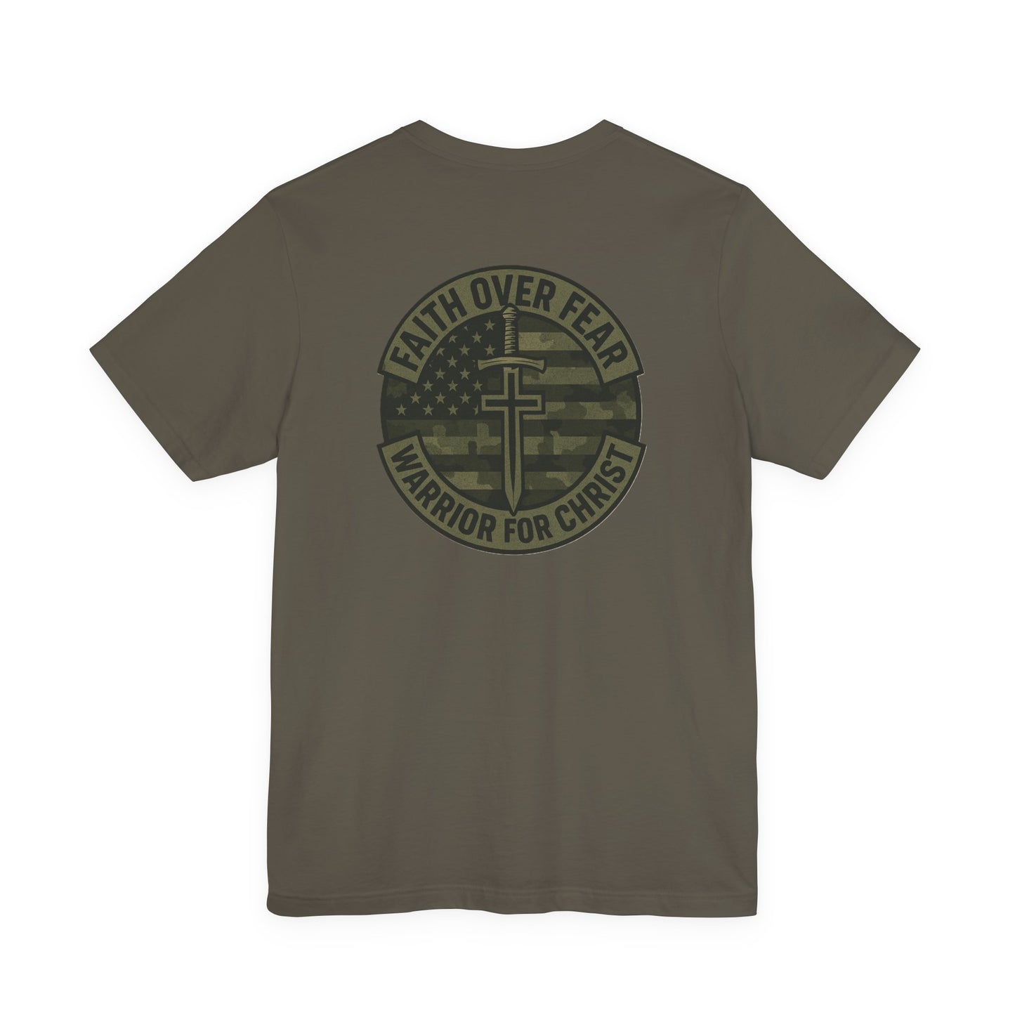 Faith Over Fear "Warrior for Christ" T-Shirt