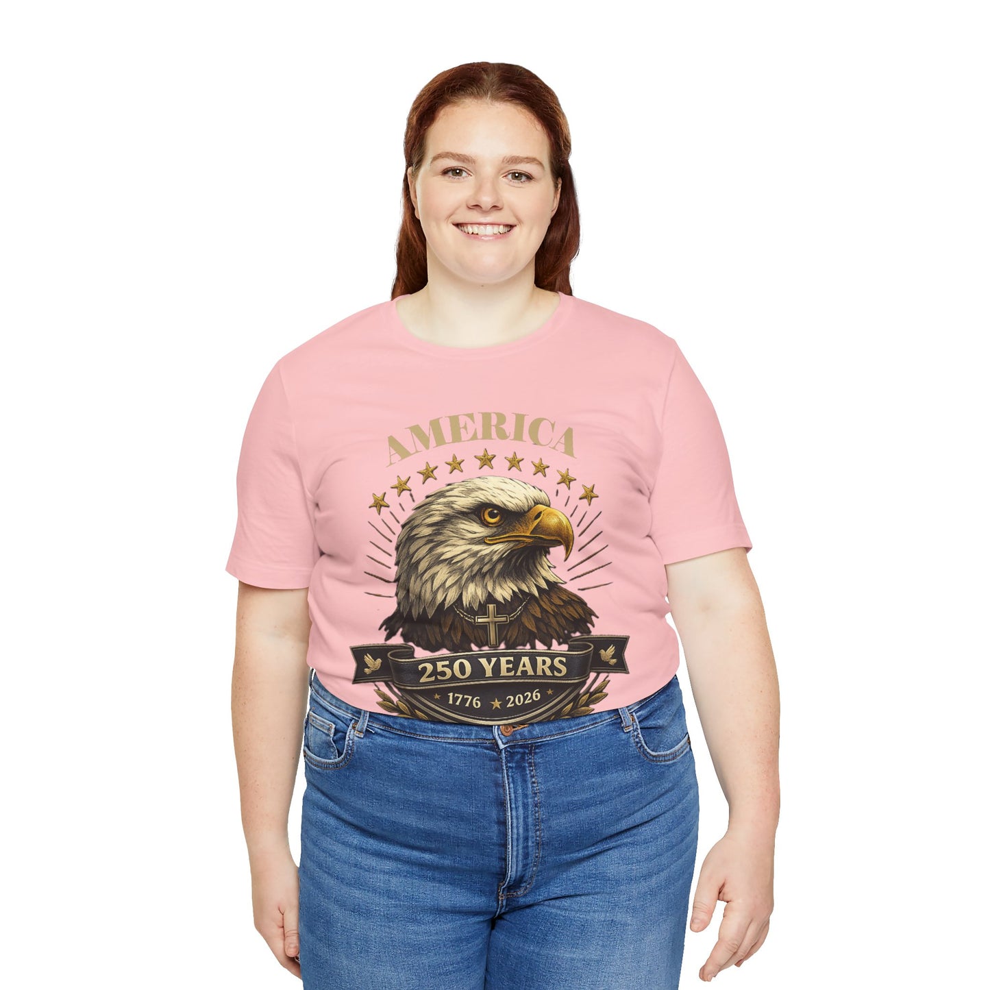 America 250th Anniversary Eagle T-Shirt — 1776–2026 Patriotic Tee
