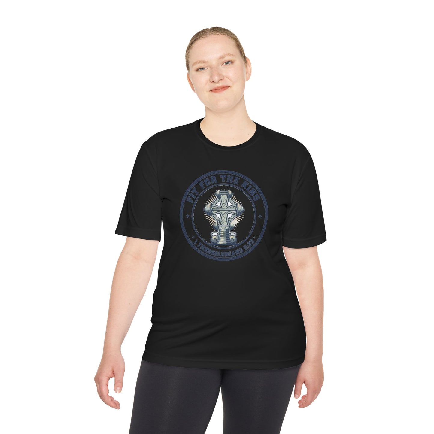 Philippians 4:13 'Strength in Christ' Workout Tee — I Can Do All Things