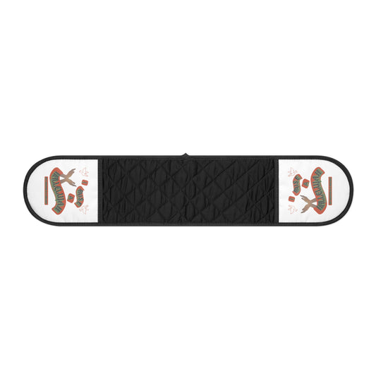 Oven Mitts - I Raise A Hallelujah Design