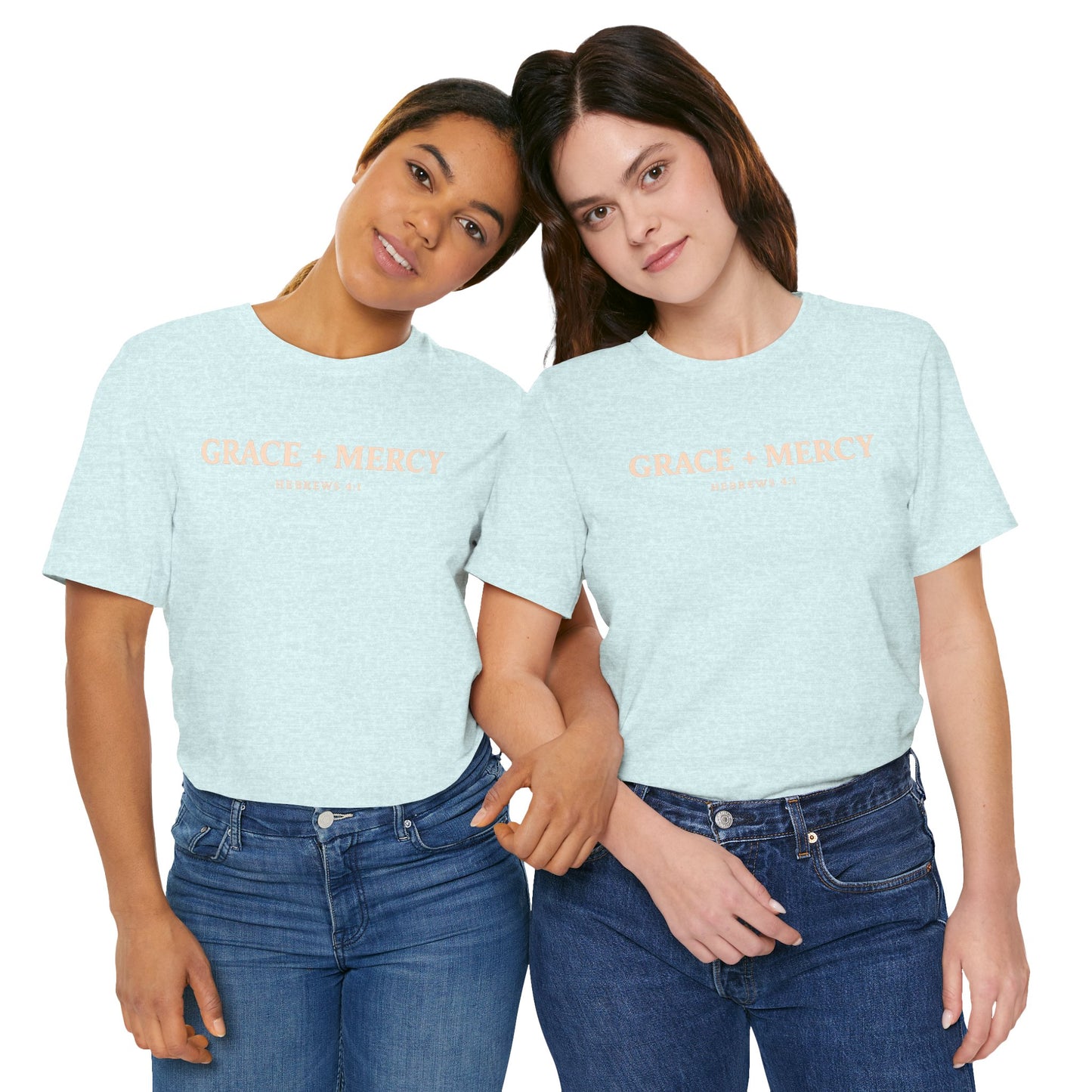 Grace + Mercy Graphic T-Shirt — Faith-Inspired Christian Tee