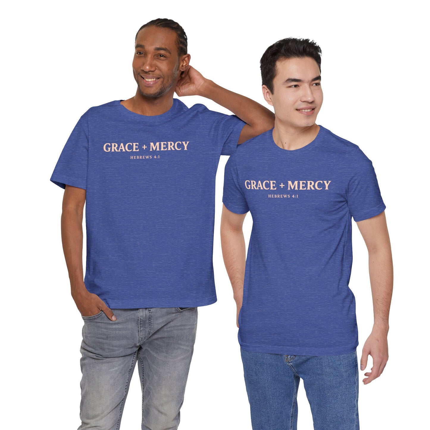 Grace + Mercy Graphic T-Shirt — Faith-Inspired Christian Tee