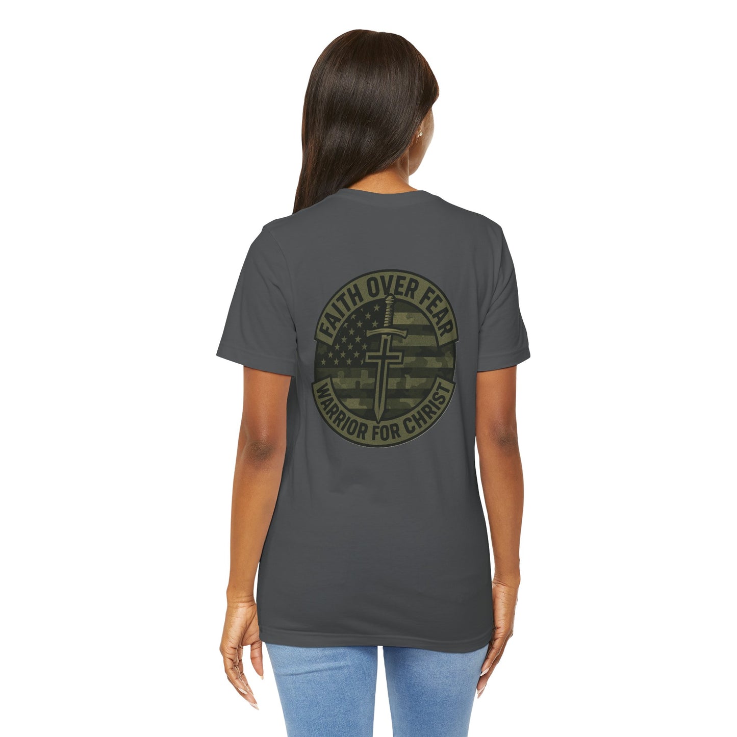 Faith Over Fear "Warrior for Christ" T-Shirt