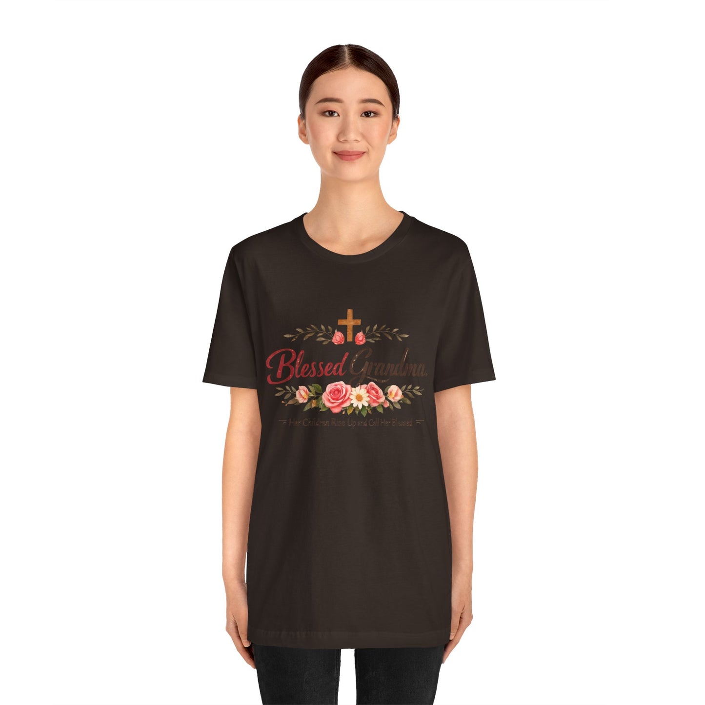 Blessed Grandma Floral Tee