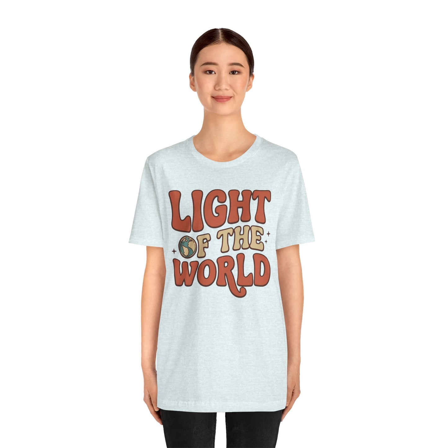 Light of the World T-Shirt — Inspirational Christian Tee