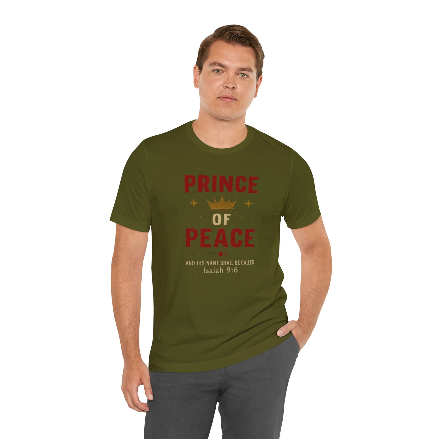 Prince of Peace Isaiah 9:6 T-Shirt — Bible Verse Christian Tee