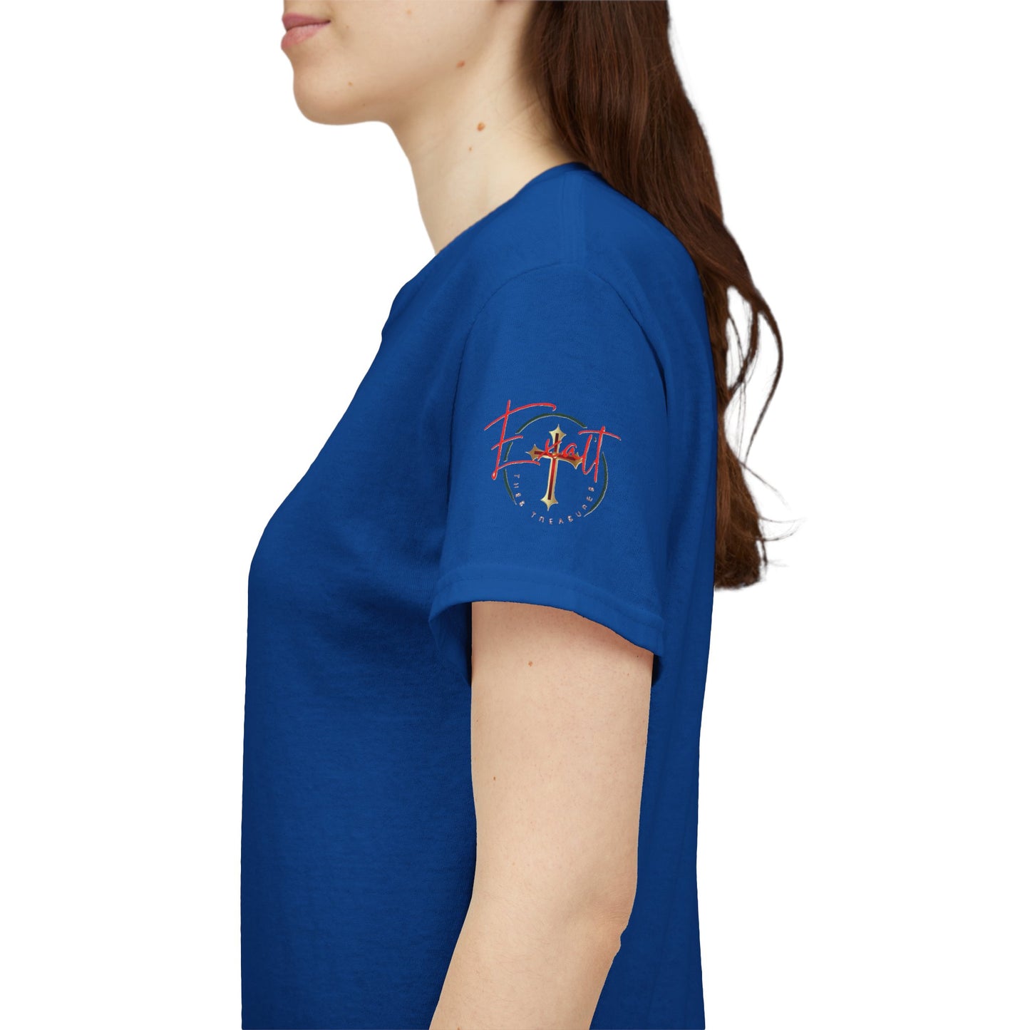 Christian Tee - Philippians 4:13 'Faith Is My Strength' (Copy)