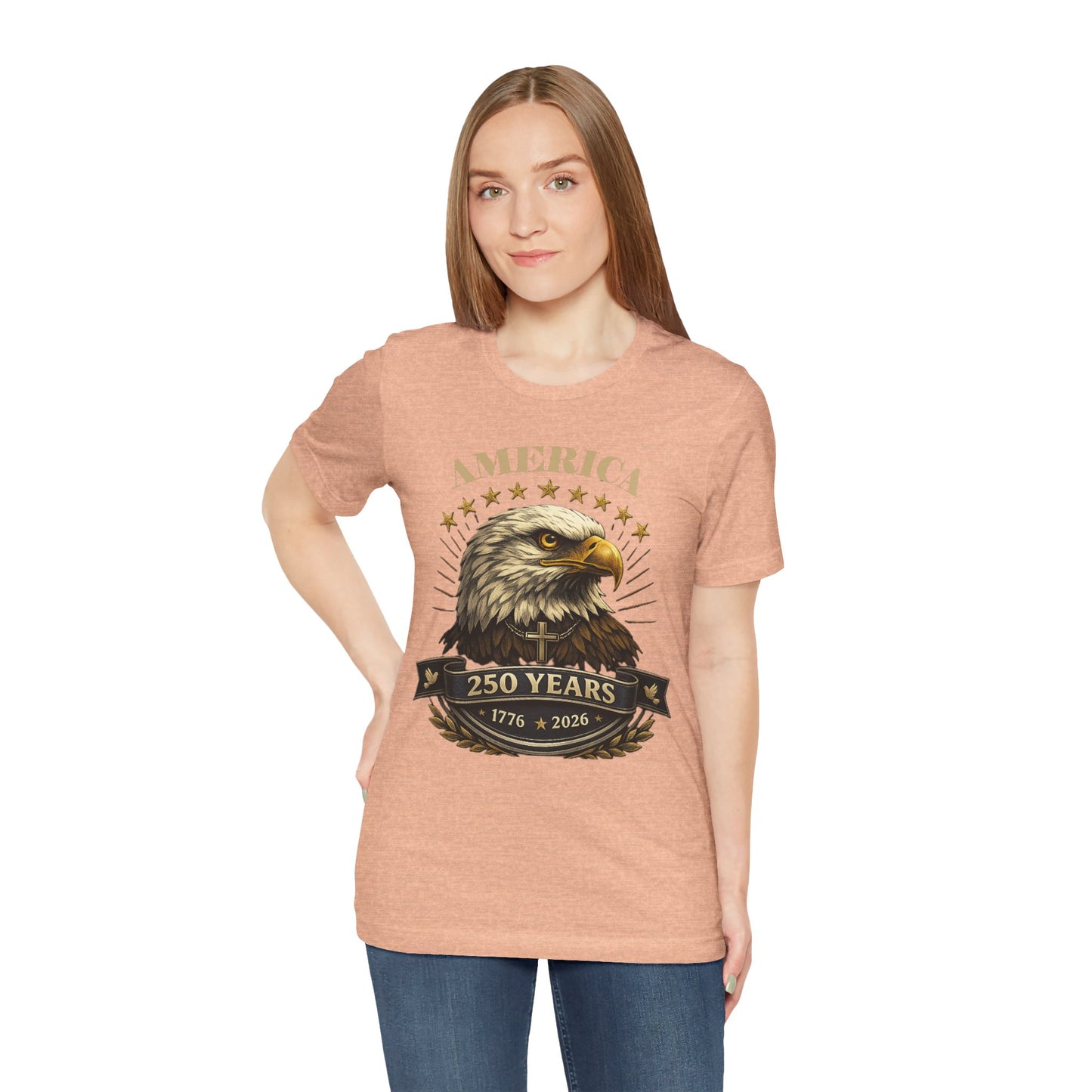 America 250th Anniversary Eagle T-Shirt — 1776–2026 Patriotic Tee