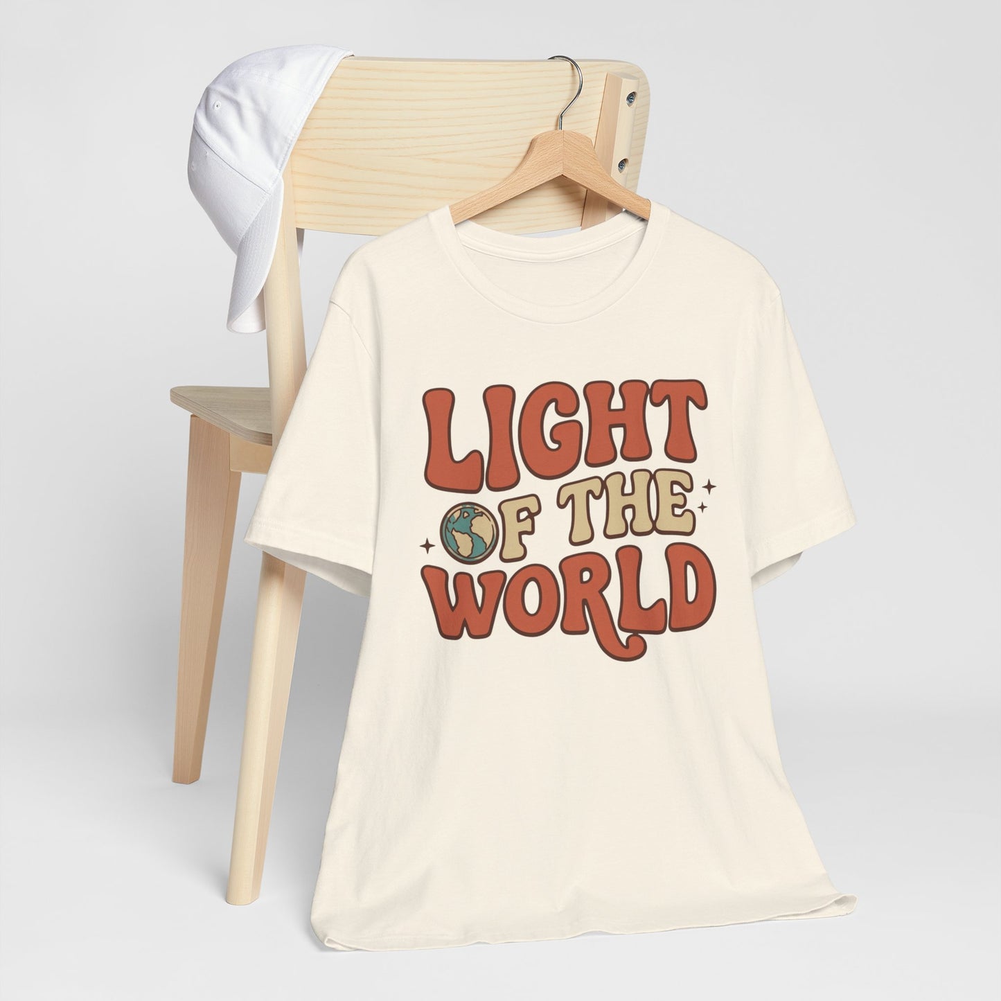 Light of the World T-Shirt — Inspirational Christian Tee