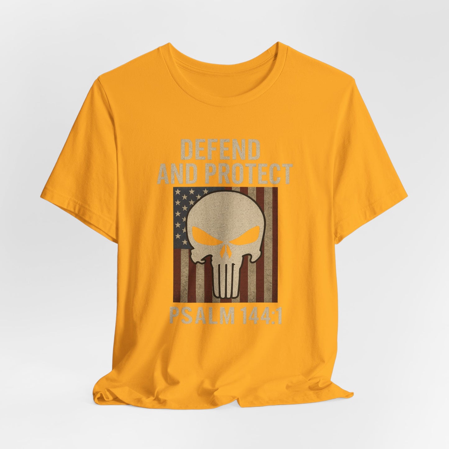 Defend and Protect Bible Verse Psalm 144:1 T-Shirt